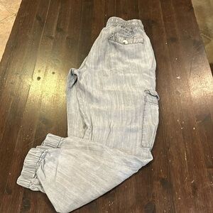 Sunday Stevens Women’s Gray Cargo Joggers Size Small